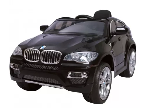 Elektromos, Akkumulátoros Gyerek Autó, HECHT BMW X6-BLACK (fekete) +ajándék 80.000Ft értékű****wellnessutalvány