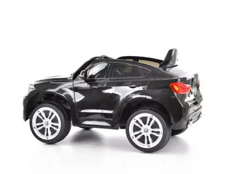 Elektromos, Akkumulátoros Gyerek Autó, HECHT BMW X6-BLACK (fekete) +ajándék 80.000Ft értékű****wellnessutalvány