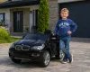 Elektromos, Akkumulátoros Gyerek Autó, HECHT BMW X6-BLACK (fekete) +ajándék 80.000Ft értékű****wellnessutalvány