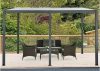 Riwall RMBP 13x10 Anthracite Bioklimatikus Alumínium Pergola 4x3 m, antracit