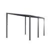 Riwall RMBP 13x10 Anthracite Bioklimatikus Alumínium Pergola 4x3 m, antracit