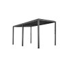 Riwall RMBP 13x10 Anthracite Bioklimatikus Alumínium Pergola 4x3 m, antracit