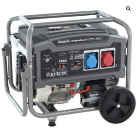   BlackStone BG 9050 benzinmotoros ipari áramfejlesztő, 6000W, 420cm3/15LE, Német Schuko elektronikával, +ajándék 200 000Ft értékű****wellness utalvány