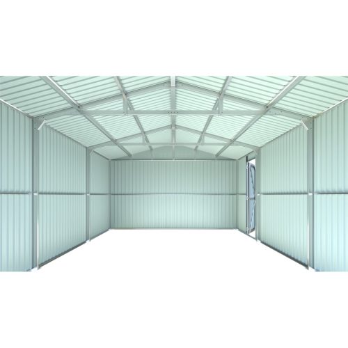 Riwall PRO RMCG 20x13 Fém Garázs, Szerszámtároló, 3,86 x 6 m, nyeregtetővel (antracit) +ajándék 120000Ft értékű****wellness utalvány 