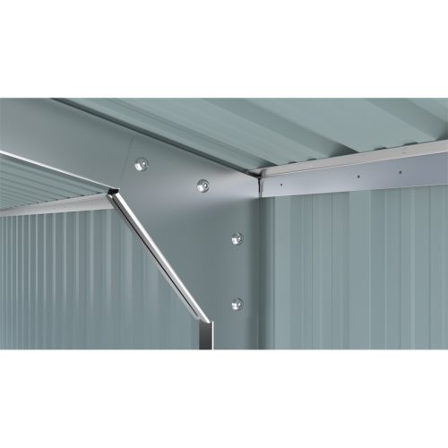 Riwall PRO RMCG 20x13 Fém Garázs, Szerszámtároló, 3,86 x 6 m, nyeregtetővel (antracit) +ajándék 120000Ft értékű****wellness utalvány 