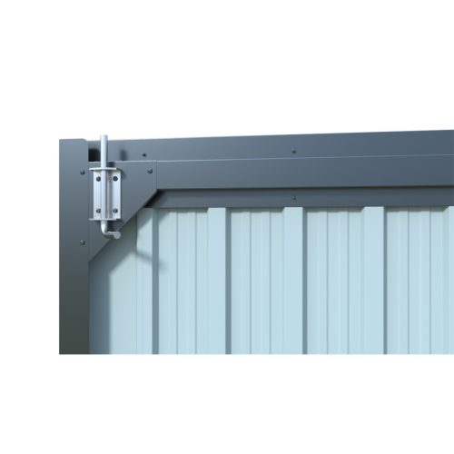 Riwall PRO RMCG 20x13 Fém Garázs, Szerszámtároló, 3,86 x 6 m, nyeregtetővel (antracit) +ajándék 120000Ft értékű****wellness utalvány 