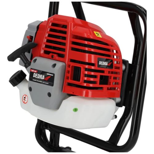 DEDRA DED8809 Benzines talajfúró, földfúró, 2 ütemű, 52 cm3, 2 LE, 100, 150, 200 mm-es fúrószárral +ajándék 80000Ft értékű****wellness utalvány