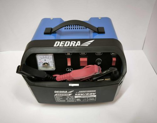 Dedra DEP030 Akkumulátor töltő indítás funkcióval 12/24V 20-350Ah, akkutöltő, bikázó,+ajándék 80000Ft értékű****wellness utalvány