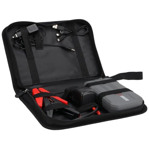 DEDRA DEPP1200 Autóindító Power Bank, 12000mAh (Motorindító/"bikázó" funkcióval rendelkező power bank)