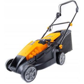   Elektromos fűnyíró 1600W Riwall REM 3816i Indukciós motorral, 2 az 1-ben, vágás szélesség: 38cm