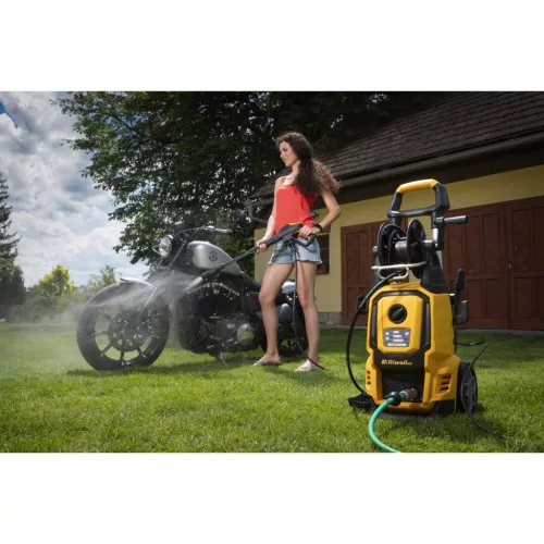 Riwall REPW 180 RC SET - elektromos magasnyomású mosó 180 bar, távvezérléssel és tartozékokkal