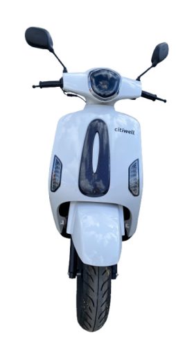 Citiwell F9 Elektromos Robogó dupla lítium-ion akkumulátorral (fehér) + 120.000 Ft-os wellness utalvány