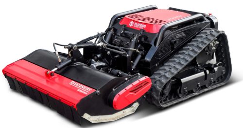 BLUEBIRD FM 24-23 Benzinmotoros távirányítású szárzúzó, BEÜZEMELVE SZÁLLÍTJUK! + AJÁNDÉK 120.000 Ft értékű BlueBird akkus kézi láncfűrész és akkus metszőolló akkuval és töltővel