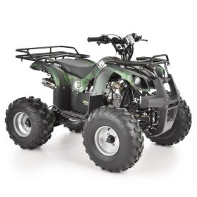   Benzinmotoros Quad 125 cm3, 8,1 LE, Hecht 56126 Army, beüzemelve szállítjuk!
