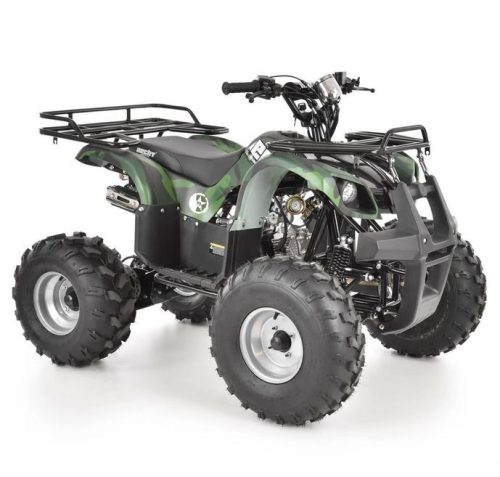 Benzinmotoros Quad 125 cm3, 8,1 LE, Hecht 56126 Army, beüzemelve szállítjuk!