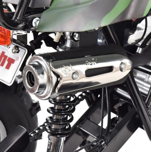 Benzinmotoros Quad 125 cm3, 8,1 LE, Hecht 56126 Army, beüzemelve szállítjuk!