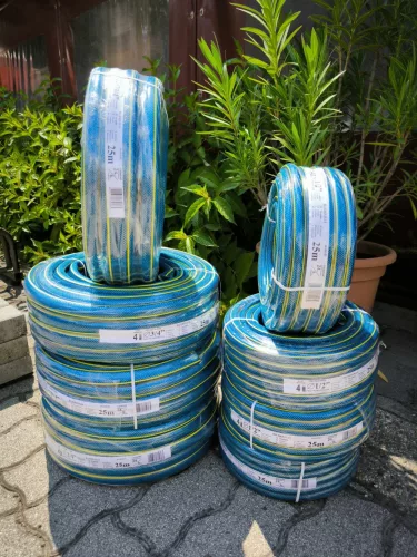 Polix szövetbetétes locsolótömlő 3/4" 25 fm, kék