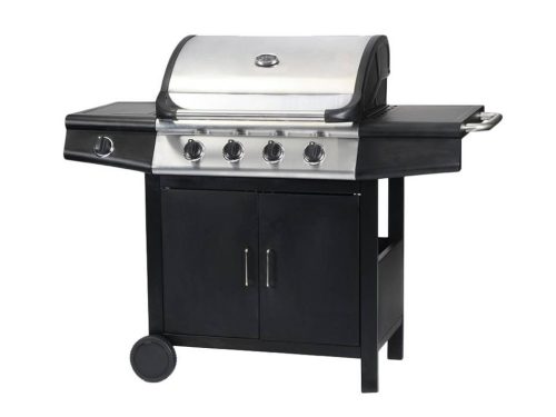 Gázüzemű Kerti Grill, 4+1 égőfejes, 12,5 kW, 62x41 cm grillfelület + 120000Ft értékű****wellness utalvány 