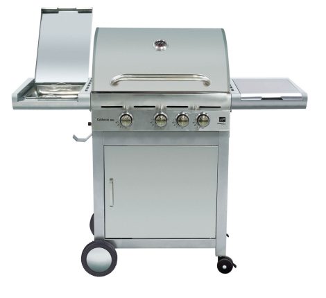 California BBQ Premium line grill, kerti grill, 4 égőfejes, ajándék nyomáscsökkentővel, + 40.000 Ft-os wellness utalvány