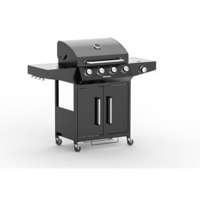   Riwall RGG 41 - gázüzemű grillsütő 15 kW, 4+1 gázégővel +ajándék 80000Ft értékű****wellness utalvány