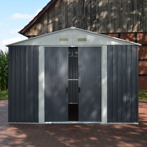 Hecht 10x10 Plus Kerti ház, Szerszámtároló, fém, 303cm x 301 cm