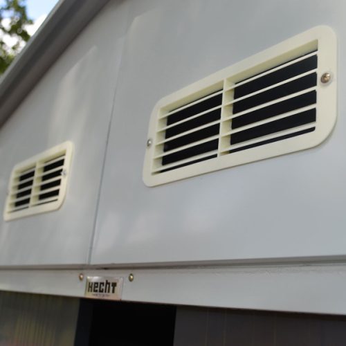 Hecht 10x10 Plus Kerti ház, Szerszámtároló, fém, 303cm x 301 cm