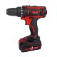 Akkumulátoros Csavarbehajtó/fúró, 1db akku+töltő, HECHT 1247, 20V, 2Ah, 40Nm, 2sebesség,