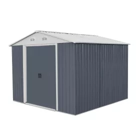   Hecht 12x10 Plus Kerti Szerszámtároló, kerti ház, fém, 367cm x 301cm +ajándék 12000Ft értékű****wellness utalvány