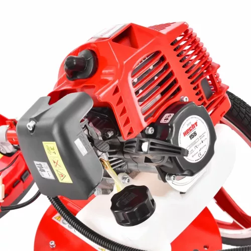 Benzinmotoros Fűkasza Segédkerekekkel, 52cm3/2LE, HECHT 155