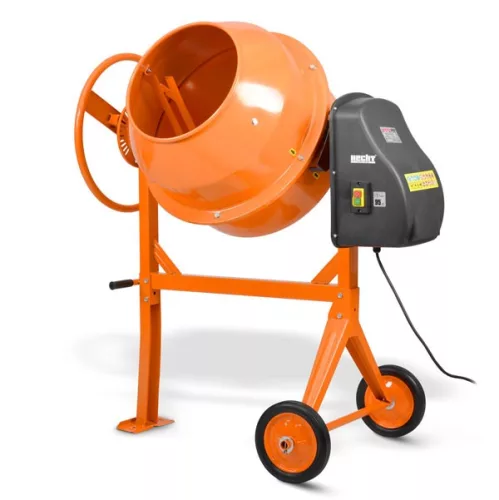 Betonkeverő, Habarcskeverő 550W, 120L,   HECHT 2117
