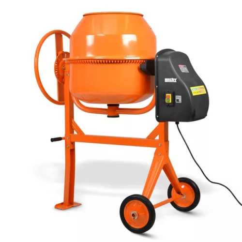 Betonkeverő, Habarcskeverő 550W, 120L,   HECHT 2117