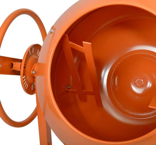 Betonkeverő, Habarcskeverő 550W, 120L,   HECHT 2117