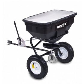   HECHT 260 Vontatható Szórókocsi, Fűmagszóró, Műtrágyaszóró, Sószóró  