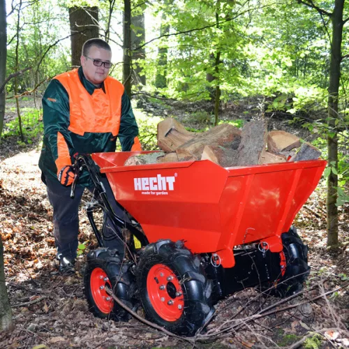 Benzinmotoros Szállító, Dömper, max.300kg raksúly, 6,5 LE, 196cm3, HECHT 2636, +ajándék 120000Ft értékű****wellness utalvány