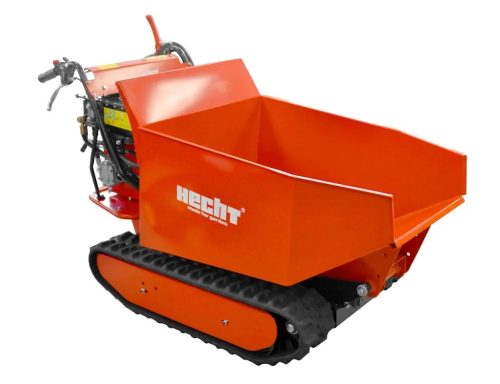 Benzinmotoros Szállítógép, Dömper, hernyótalppal, 500kg, 270cm3, 9 LE, HECHT 2950 