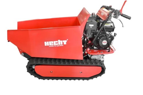Benzinmotoros Szállítógép, Dömper, hernyótalppal, 500kg, 270cm3, 9 LE, HECHT 2950 