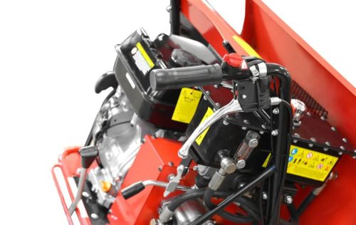 Benzinmotoros Szállítógép, Dömper, hernyótalppal, 500kg, 270cm3, 9 LE, HECHT 2950 