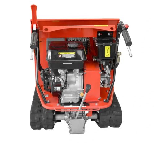 Benzinmotoros Szállítógép, Dömper, hernyótalppal, 500kg, 270cm3, 9 LE, HECHT 2950 