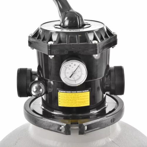 Vízforgató 16"  Homokszűrős, előszűrővel  HECHT 302016, 550W, 7900L/óra szűrési kapacitás