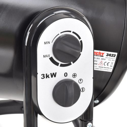 Hősugárzó/Ventilátor, 3000W, HECHT 3422