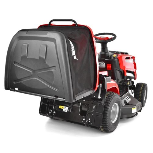 HECHT 5102 TWIN Kerti Fűnyíró Traktor,  Loncin motorral, 586 cm3, fűgyűjtős, vágás szélesség: 102 cm, BEÜZEMELVE SZÁLLÍTJUK!