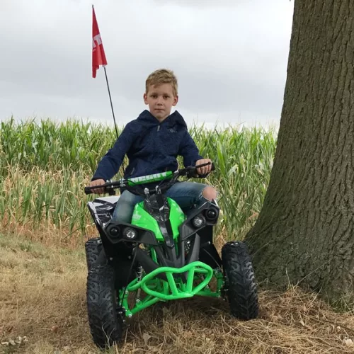 Akkumulátoros Gyerek QUAD, 1060 W, HECHT 51060 GREEN, beüzemelve szállítjuk!