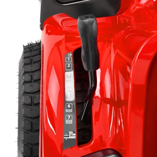 Hecht 5186 Kerti Fűnyíró Traktor, 452cm3/12,4LE, fűgyűjtős, vágás szélesség: 86cm, BEÜZEMELVE SZÁLLÍTJUK!