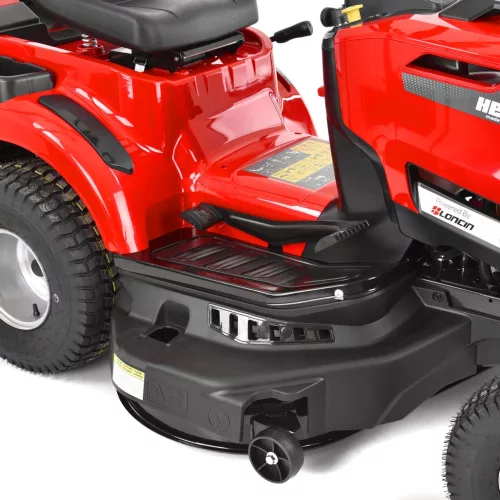 Hecht 5186 Kerti Fűnyíró Traktor, 452cm3/12,4LE, fűgyűjtős, vágás szélesség: 86cm, BEÜZEMELVE SZÁLLÍTJUK!