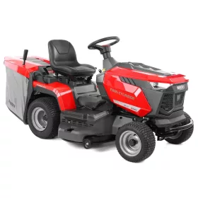   HECHT 5202 TWIN Kerti Fűnyíró Traktor Loncin motorral, 586cm3/17LE, gyűjtőkosaras, vágásszélesség: 102cm BEÜZEMELVE SZÁLLÍTJUK!  