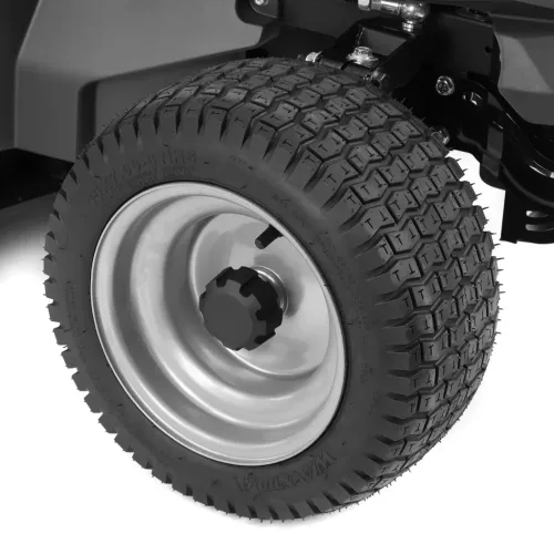 HECHT 5202 TWIN Kerti Fűnyíró Traktor Loncin motorral, 586cm3/17LE, gyűjtőkosaras, vágásszélesség: 102cm BEÜZEMELVE SZÁLLÍTJUK!  