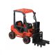 HECHT 52108 RED Akkumulátoros targonca gyerekeknek, 12V, 10Ah, 3-8 éves korig, távírányító