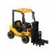 HECHT 52108 YELLOW Akkumulátoros targonca gyerekeknek, 12V, 10Ah, 3-8 éves korig, távírányító