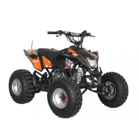   Benzinmotoros Quad, 125 cm3, 7,6 LE, HECHT 54125 BLACK, beüzemelve szállítjuk!