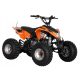 Benzinmotoros Quad, 125 cm3, 7,6 LE, HECHT 54125 ORANGE, beüzemelve szállítjuk